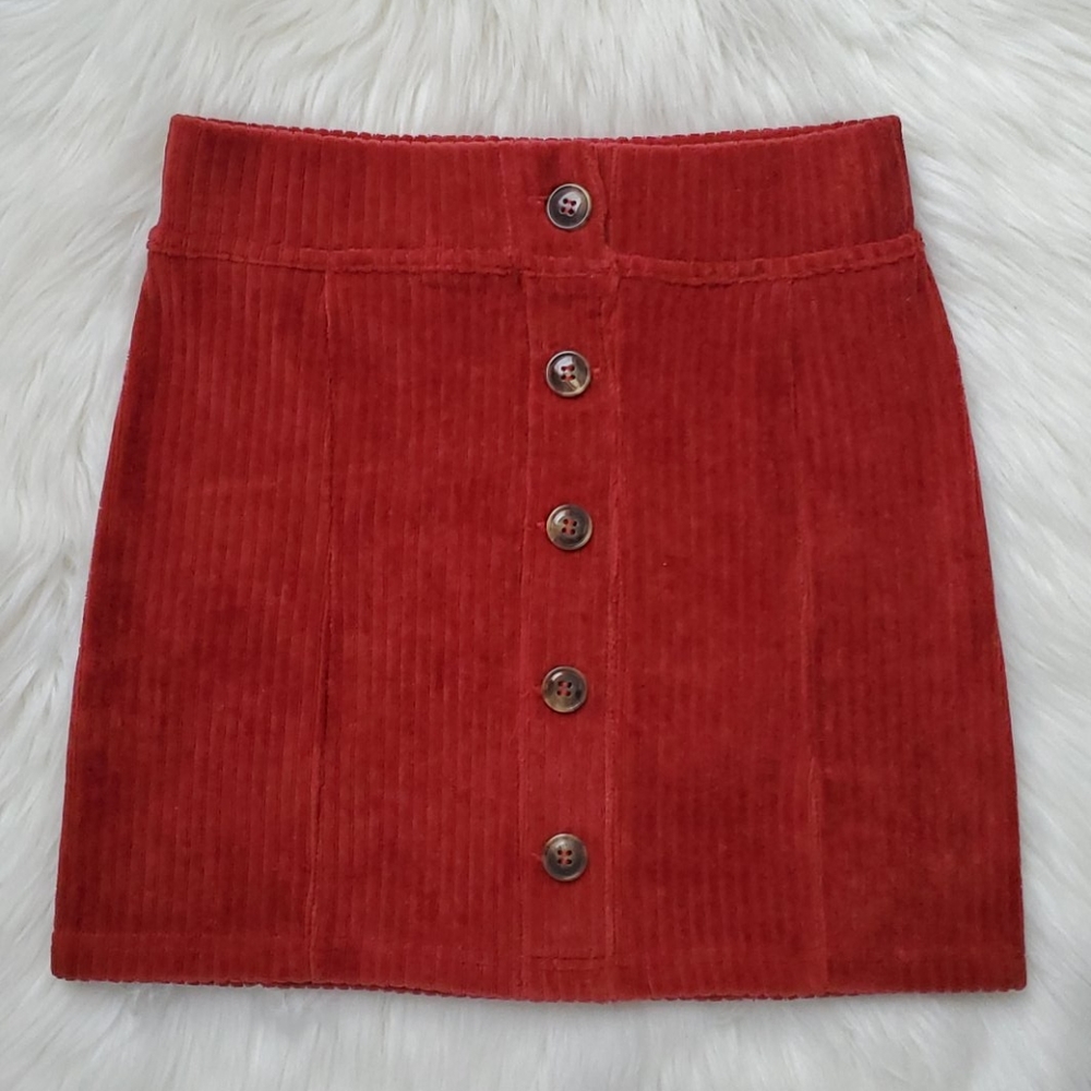 Girls Velvet Skirt🍁